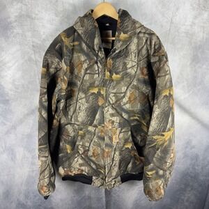Carhartt J144 CMO Camo Active Jacket Mens XL Tall Realtree Hardwoods Thermal USA